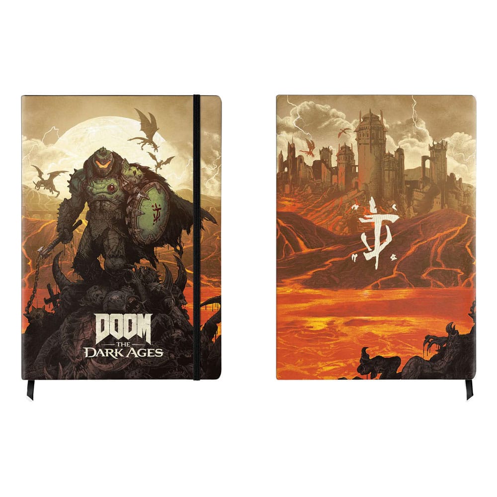 Doom The Dark Ages Notebook A5 Keyart - MangaShop.ro
