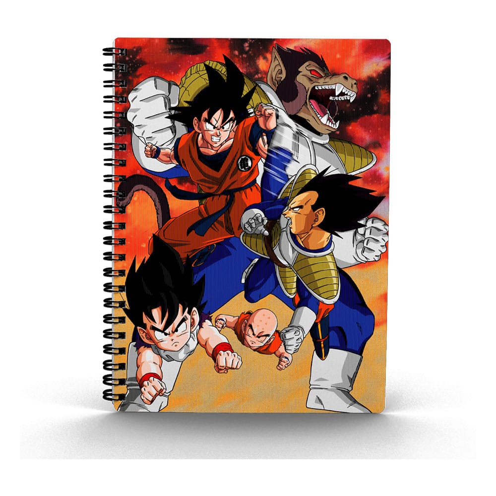 Dragon Ball Notebook with 3D-Effect Goku vs Vegeta - MangaShop.ro