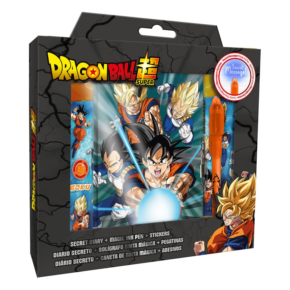 Dragon Ball Secret Diary Set with Lock - MangaShop.ro