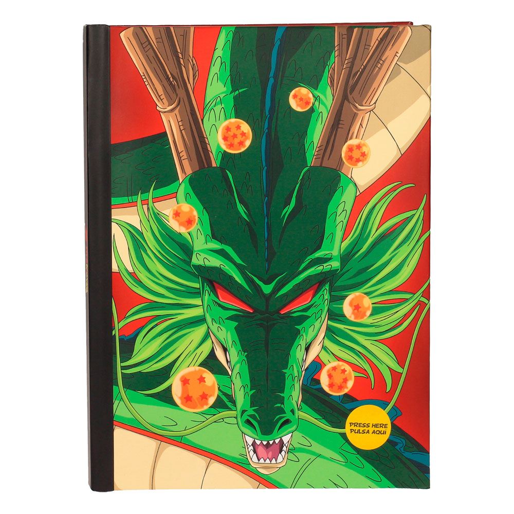 Dragon Ball Z Notebook with Light Shenron Dragon - MangaShop.ro