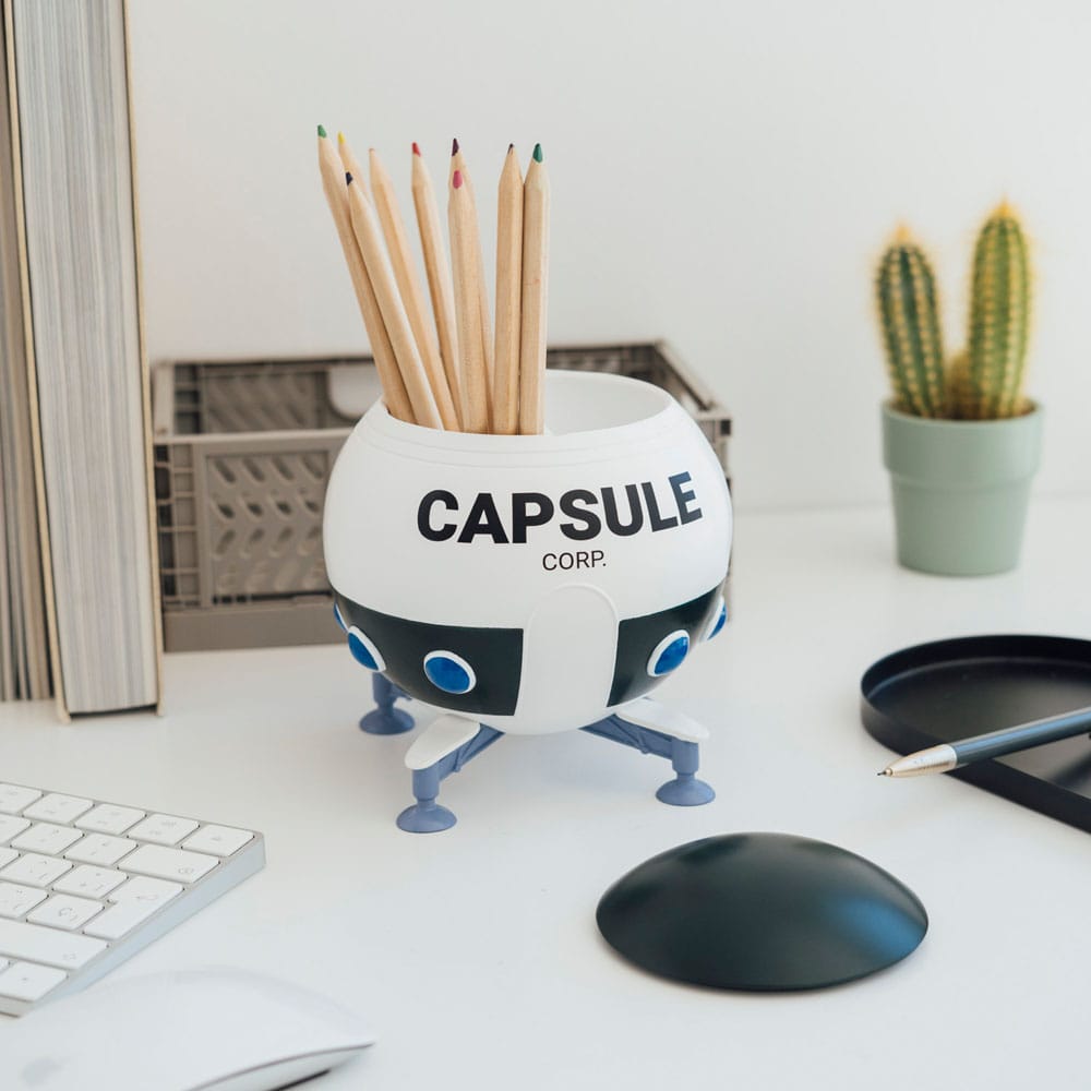 Dragon Ball Z Pencil Holder Spaceship Capsule Corp - MangaShop.ro