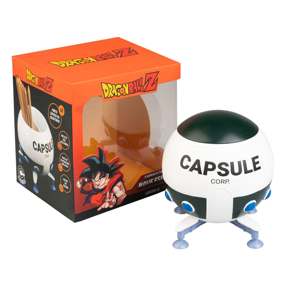 Dragon Ball Z Pencil Holder Spaceship Capsule Corp - MangaShop.ro