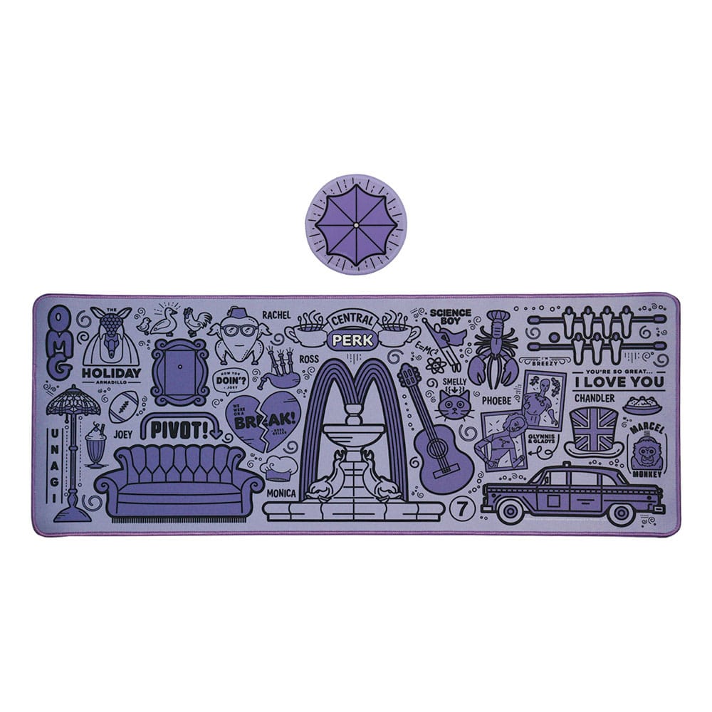 Friends Desk Pad & Coaster Set - MangaShop.ro
