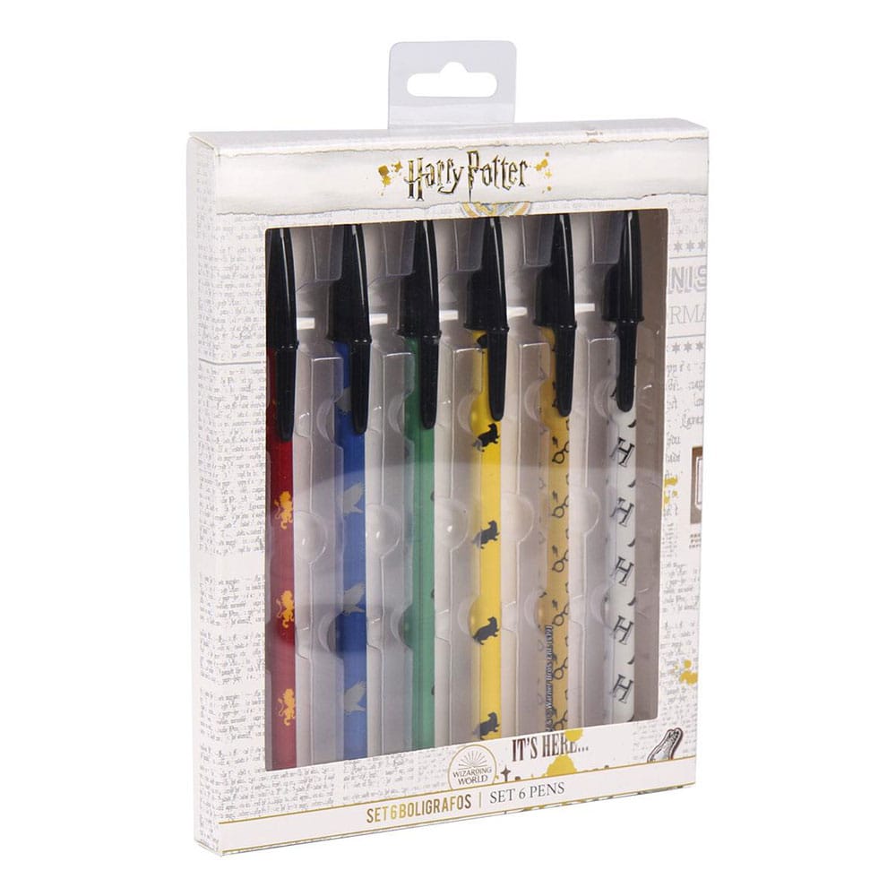 Harry Potter ball pen 6-Pack - MangaShop.ro