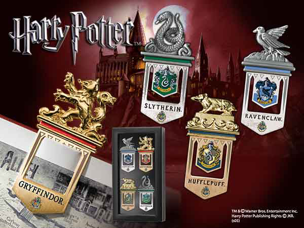 Harry Potter - Hogwarts Bookmarks 4er Set - MangaShop.ro