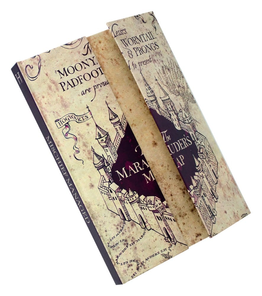 Harry Potter Notebook A5 Marauder's Map (TU Ver.) - MangaShop.ro