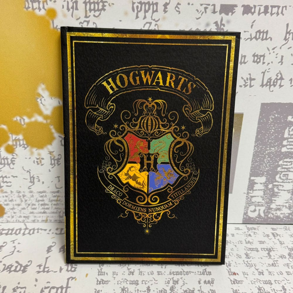 Harry Potter Notebook Hogwarts Black - MangaShop.ro