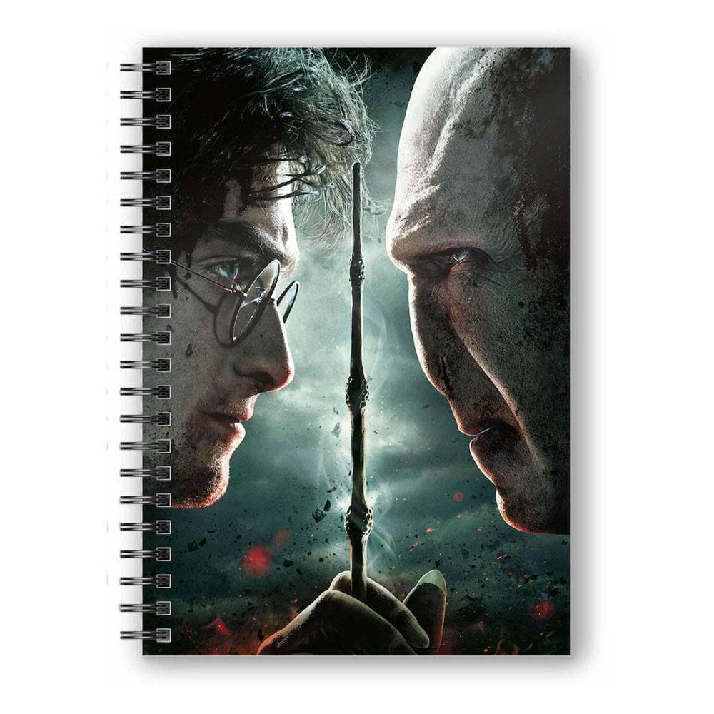 Harry Potter Notebook with 3D-Effect Harry Potter vs. Voldemort - MangaShop.ro