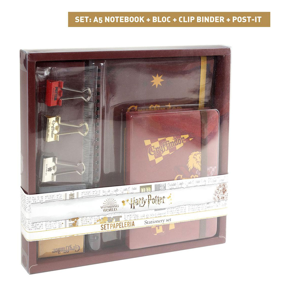 Harry Potter Stationery Set Gryffindor - MangaShop.ro