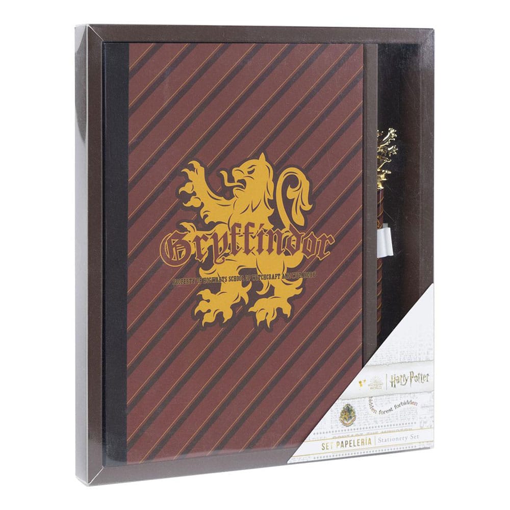 Harry Potter Stationery Set Hogwarts Gryffindor - MangaShop.ro