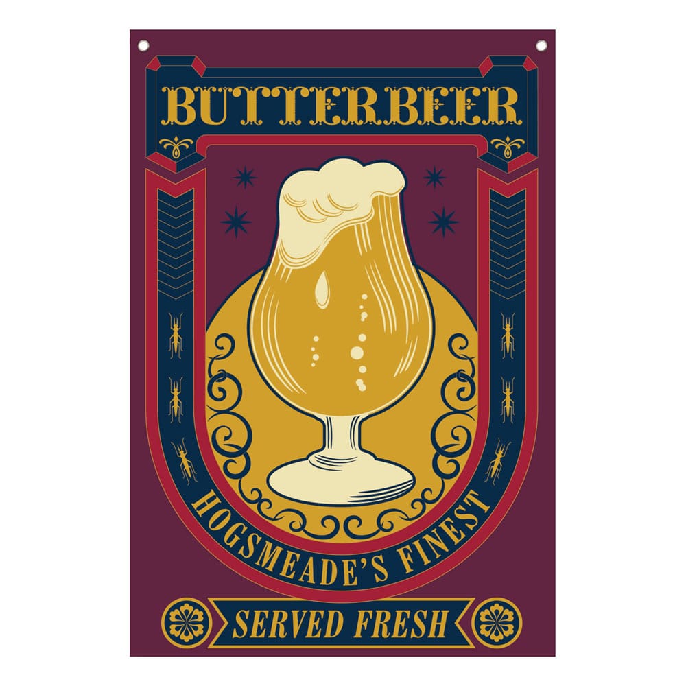 Harry Potter Wall Banner Butterbeer 125 x 85 cm - MangaShop.ro