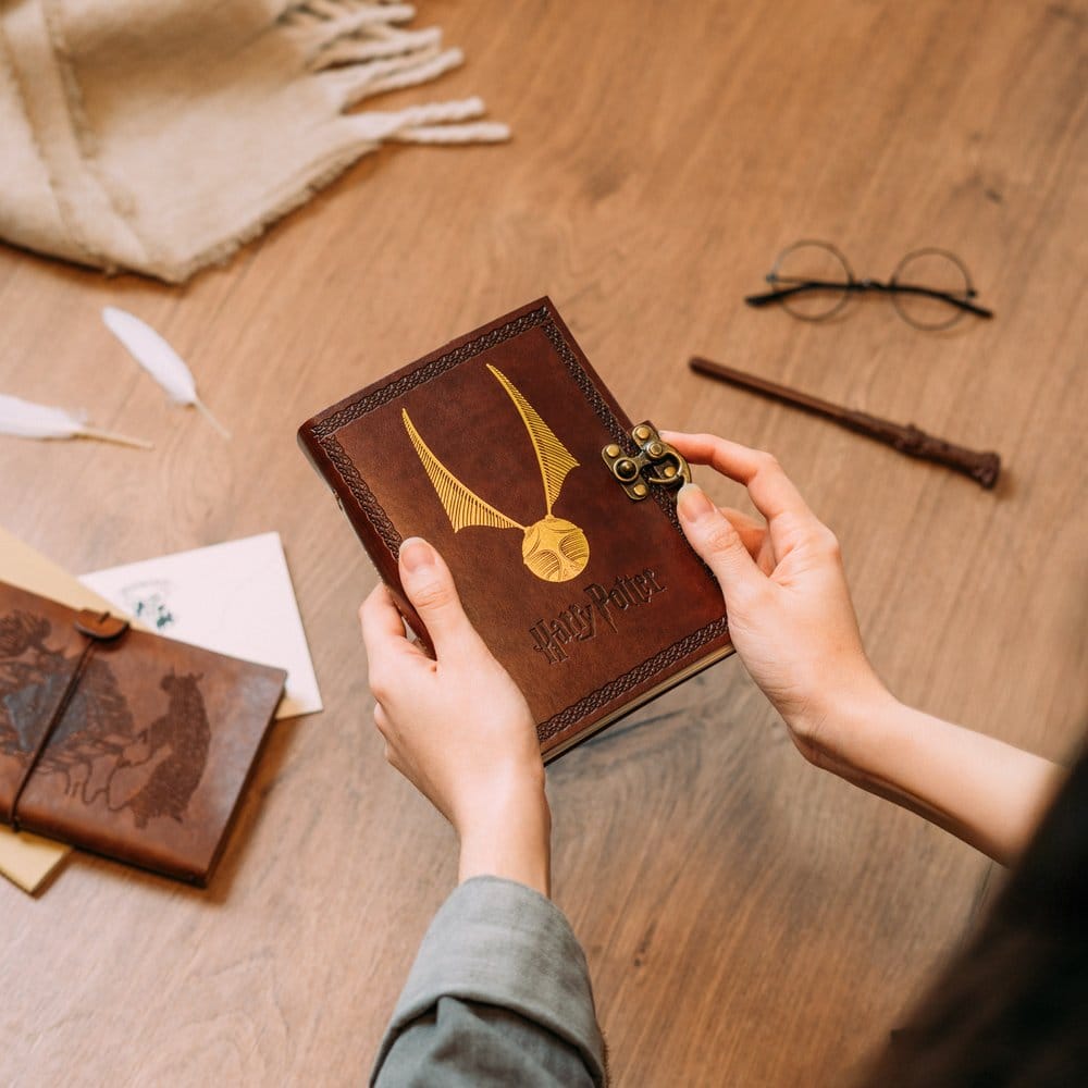 Harry Potter Vegan Leather Notebook - MangaShop.ro