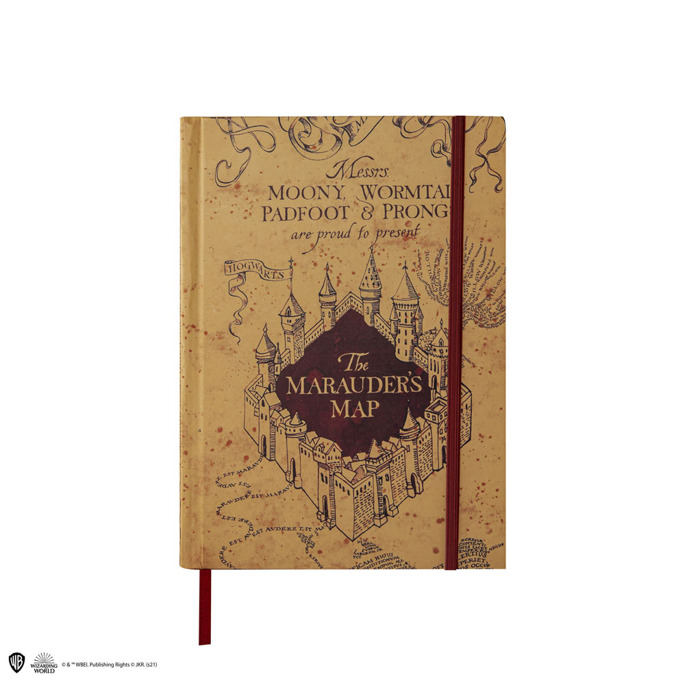 Harry Potter Notebook A5 Marauder's Map - MangaShop.ro