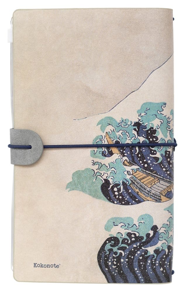 Hokusai Travel Journal The Great Wave of Kanagawa 20 cm - MangaShop.ro