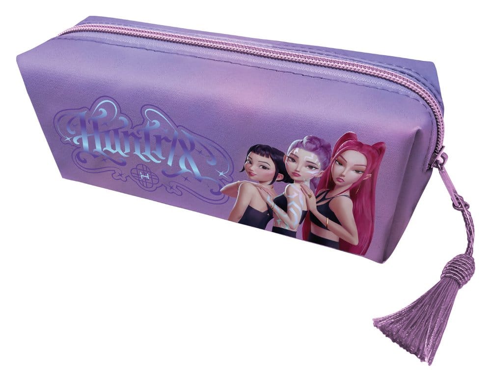 KPop Demon Hunters Pencil Case with Tassel Huntrix - MangaShop.ro