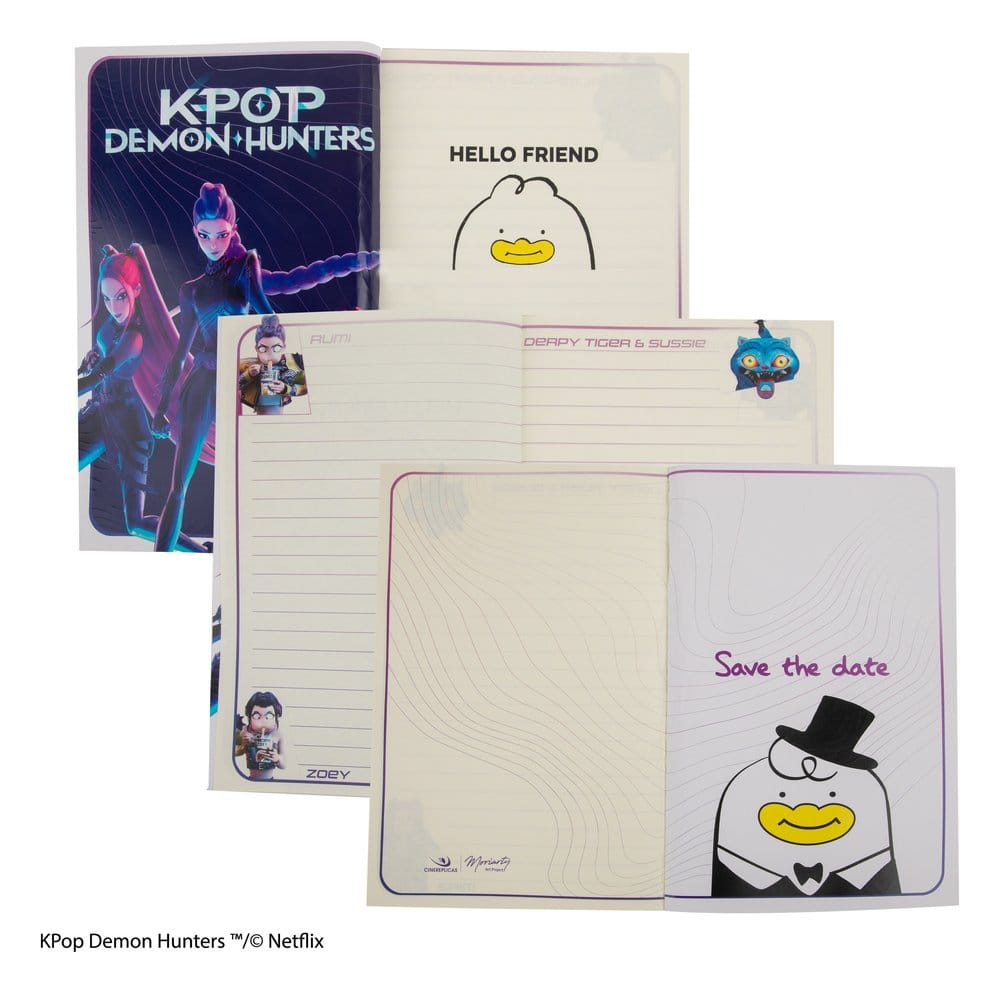 KPop Demon Hunters Notebook HUNTR/X - MangaShop.ro