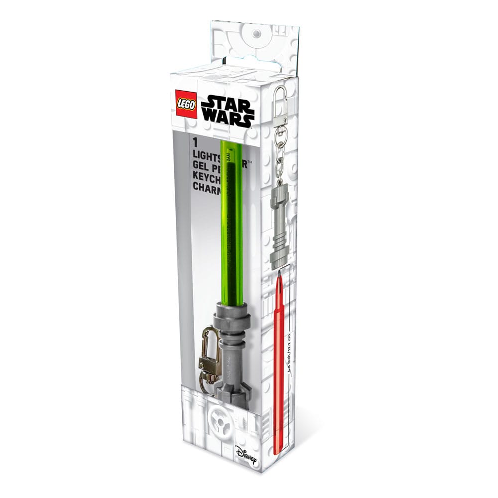 LEGO Star Wars Gel Pens with Clip Lime Green - MangaShop.ro
