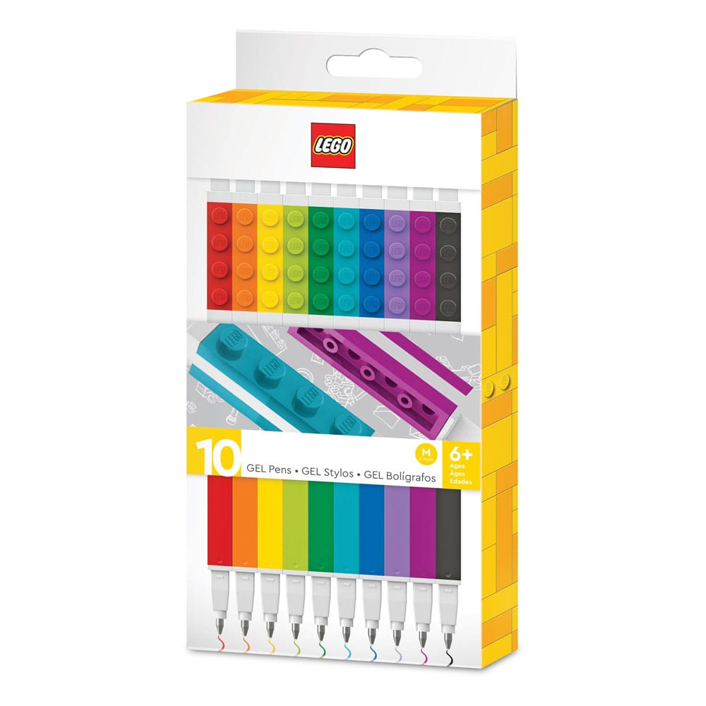 LEGO Gel Pens 10-Pack - MangaShop.ro