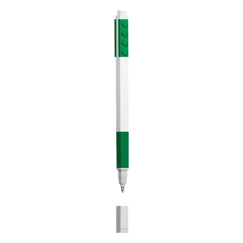 LEGO Gel Pens Green - MangaShop.ro