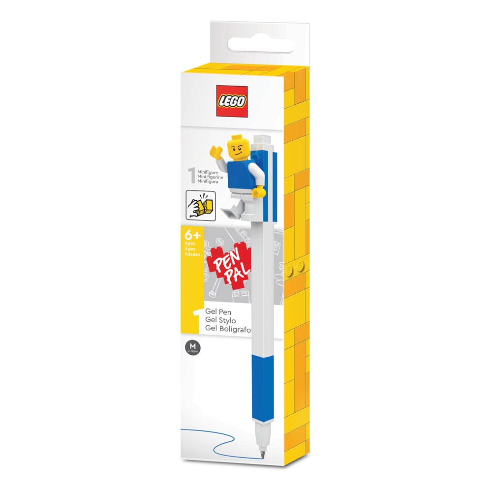 LEGO Gel Pens with Legofigur Blue - MangaShop.ro