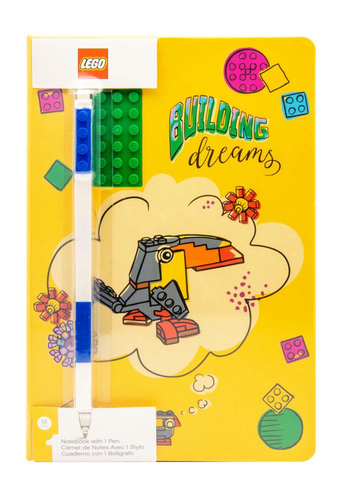 LEGO Notebook with Pen Building - MangaShop.ro