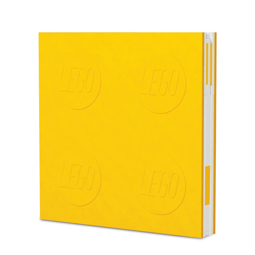 LEGO Notebook with Pen Yellow - MangaShop.ro
