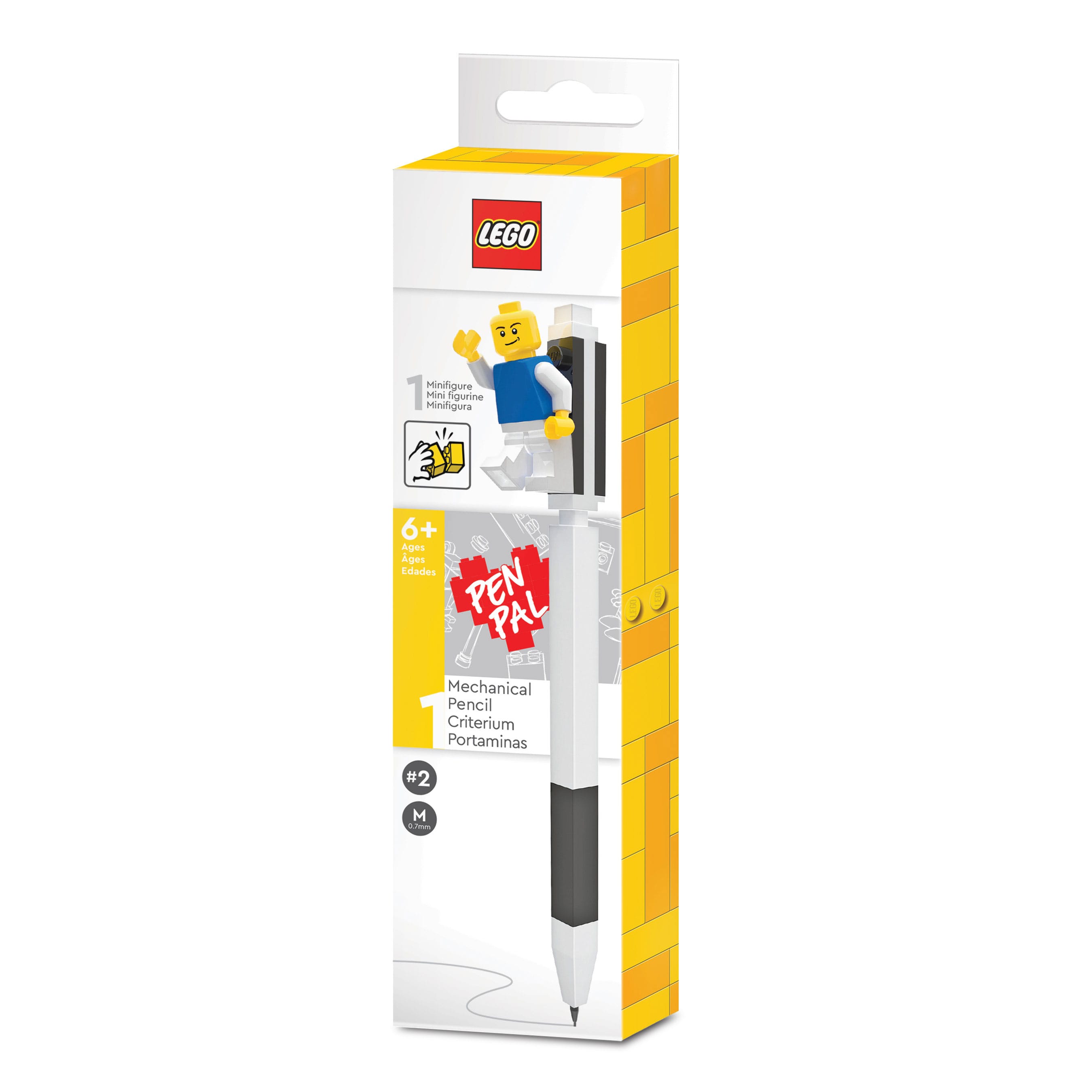 LEGO Pencil with Legofigure Black - MangaShop.ro