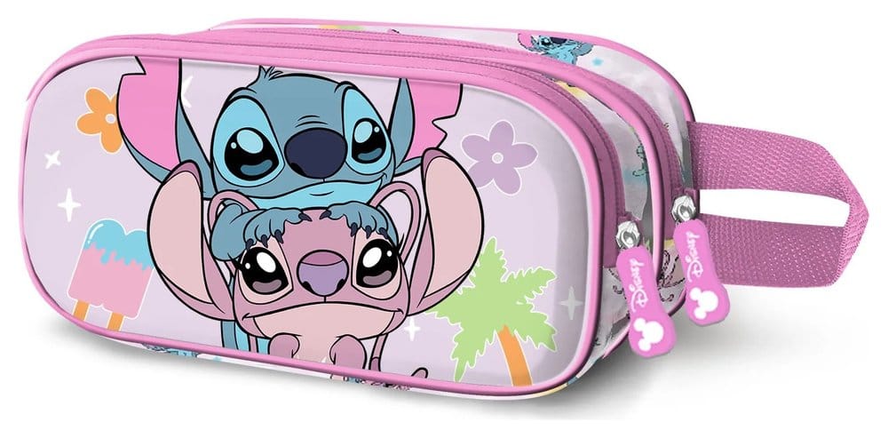 Lilo & Stitch 3D Double Pencil Case Couple - MangaShop.ro
