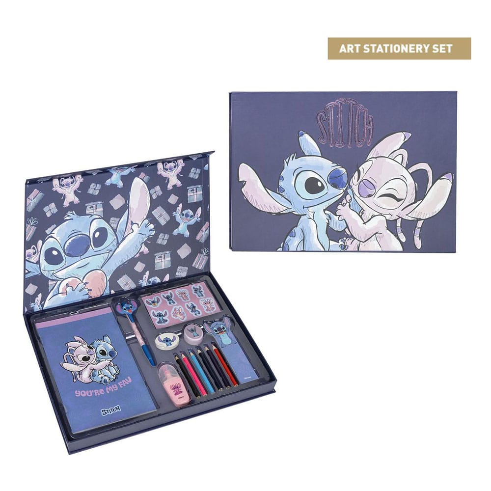 Lilo & Stitch Stationery - Set 13 pieces You're My Fav - MangaShop.ro