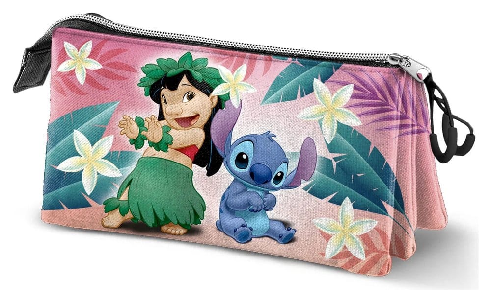 Lilo & Stitch Triple Pencil Case Dance - MangaShop.ro