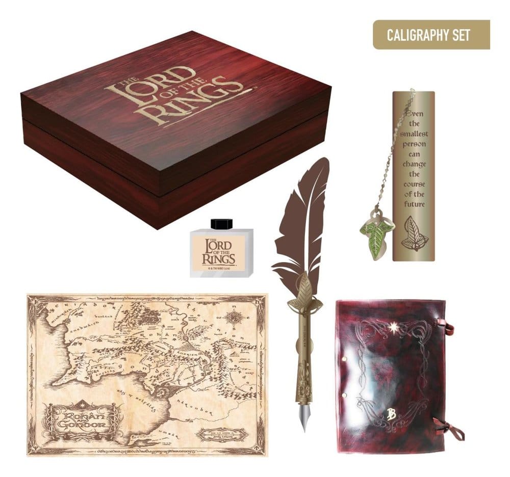 The Lord of the Rings Calligraphy Stationery Set - MangaShop.ro