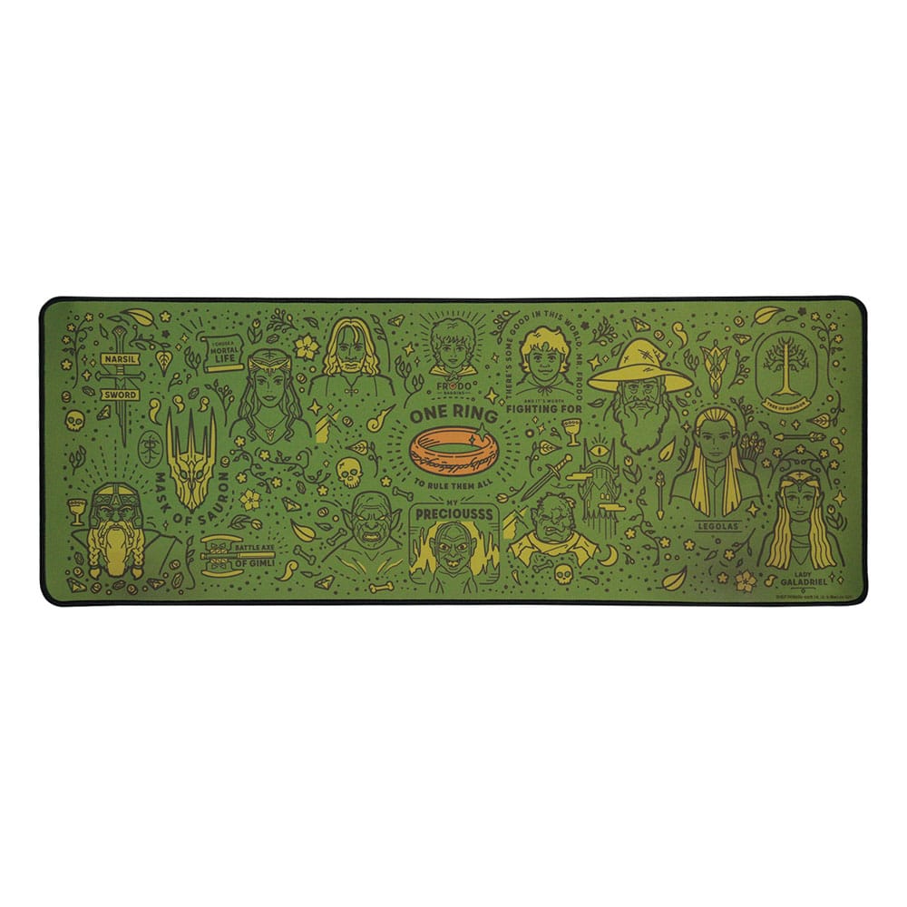 Lord of the Rings Desk Pad & Coaster Set - MangaShop.ro