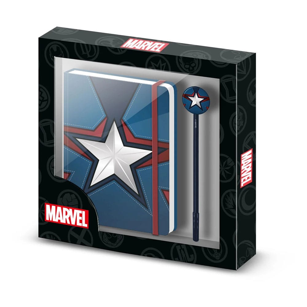 Marvel Diary Gift Box Captain America - MangaShop.ro