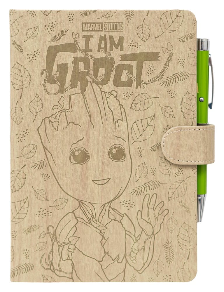 Marvel Premium Notebook with Projector Pen Groot A5 - MangaShop.ro