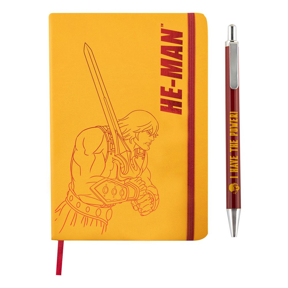 Masters of the Universe - Revelation: He-Man Notebook Set (notebook + pen) - MangaShop.ro