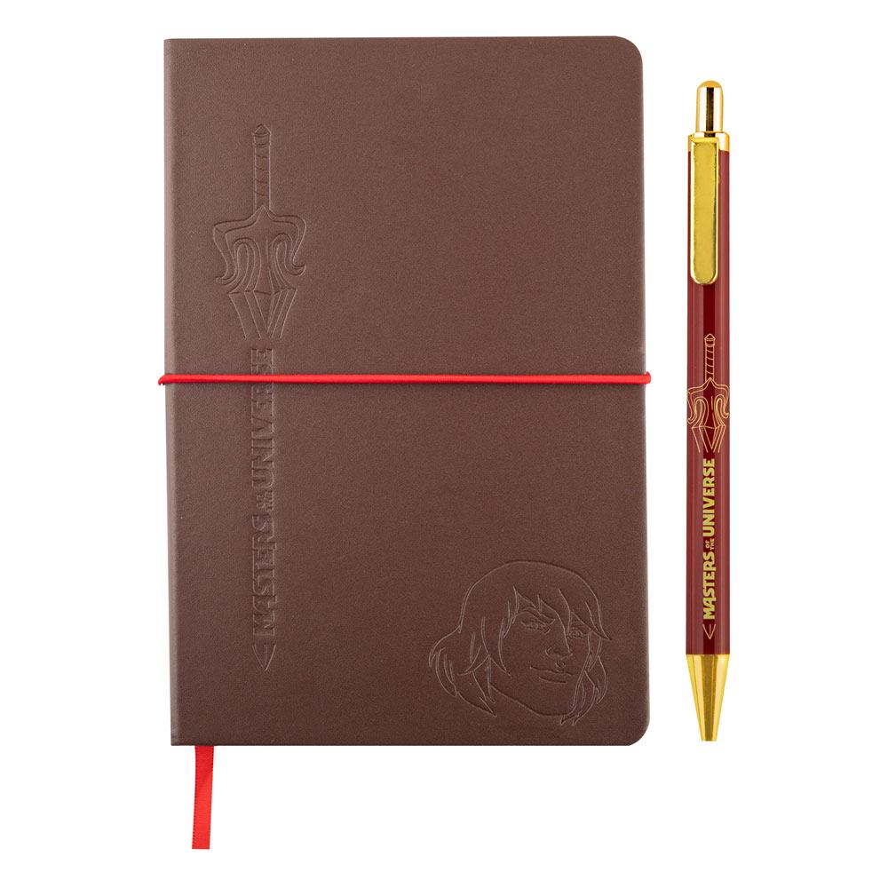 Masters of the Universe - Revelation: Notebook Set (notebook + pen) He-Man with Sword - MangaShop.ro