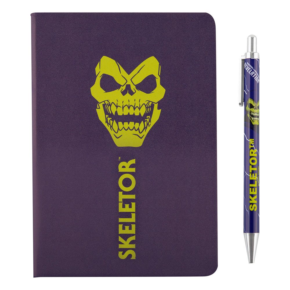 Masters of the Universe - Revelation: Notebook Set (notebook + pen) Skeletor - MangaShop.ro