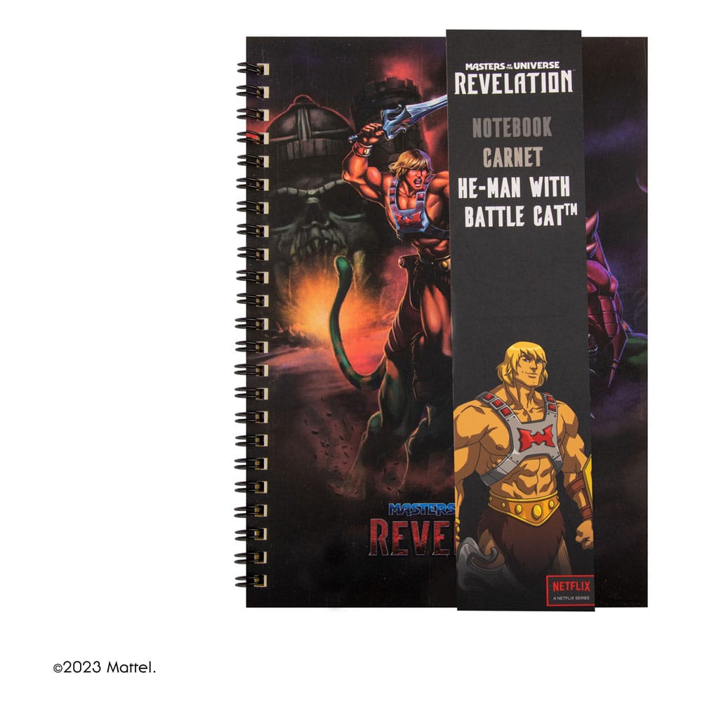 Masters of the Universe - Revelation: He-Man with Battle Cat Notebook - MangaShop.ro
