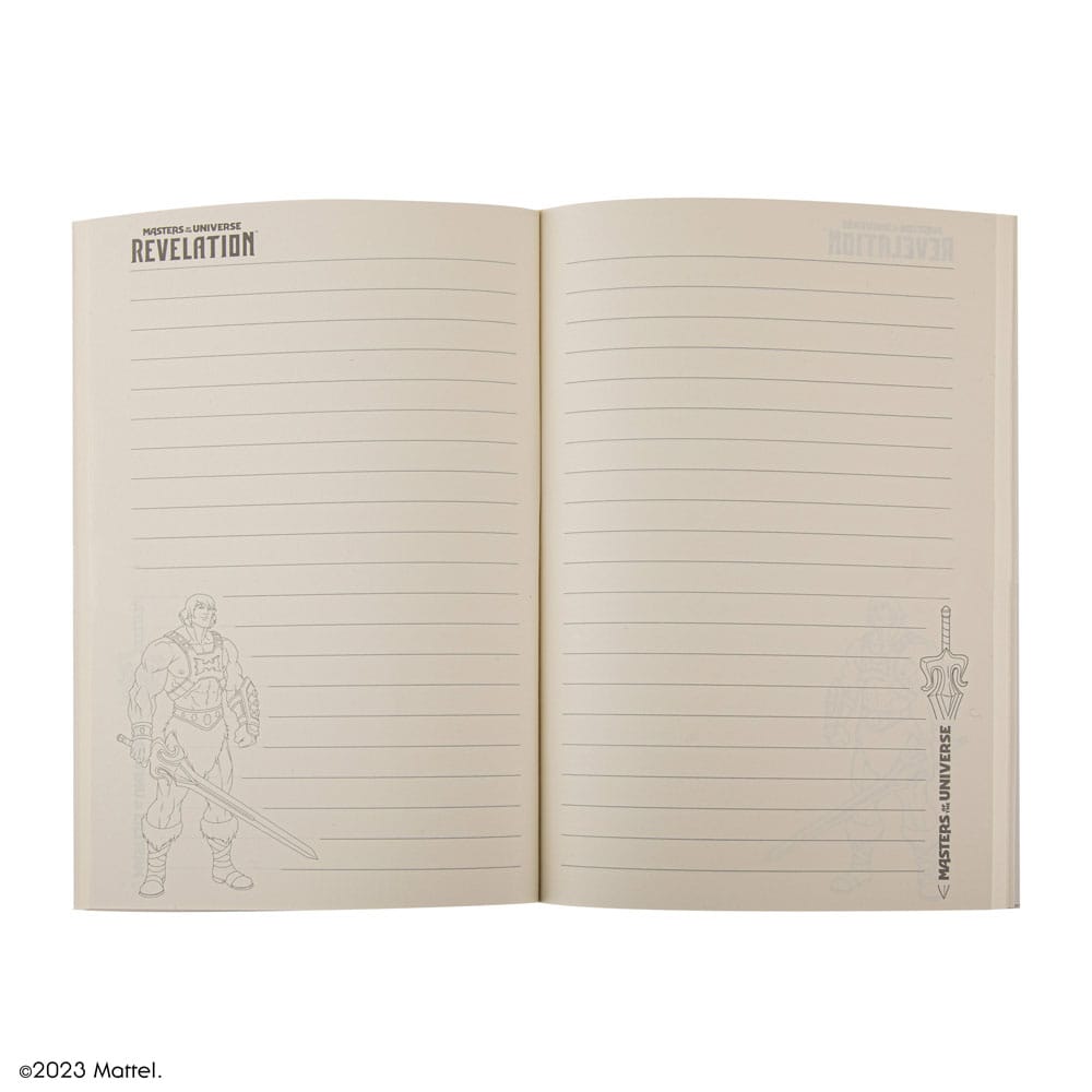 Masters of the Universe - Revelation: He-Man Thunder Deluxe Notebook Set (notebook + pen) - MangaShop.ro