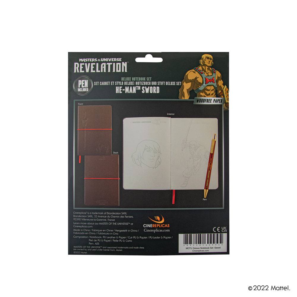 Masters of the Universe Notebook with Pen He-Man with Sword - MangaShop.ro