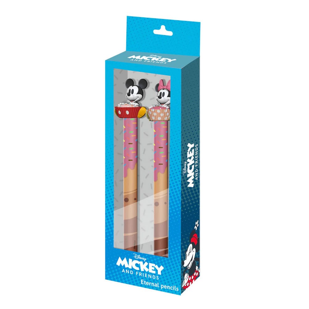 Mickey & Minnie Eternal Pencils 2-Pack - MangaShop.ro