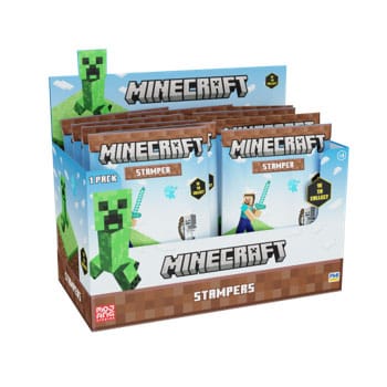 Minecraft Stampers  6cm Assortment (24) - MangaShop.ro