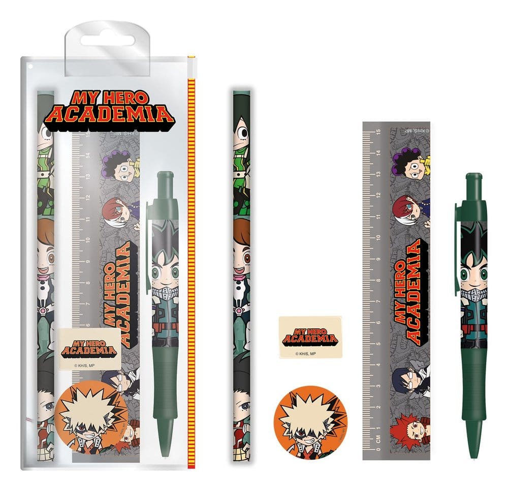 My Hero Academia Stationery Set Chibi - MangaShop.ro