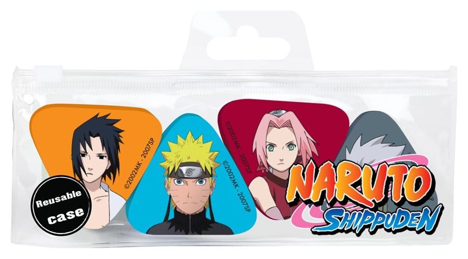 Naruto Eraser Set Shippuden: Team 7 - MangaShop.ro