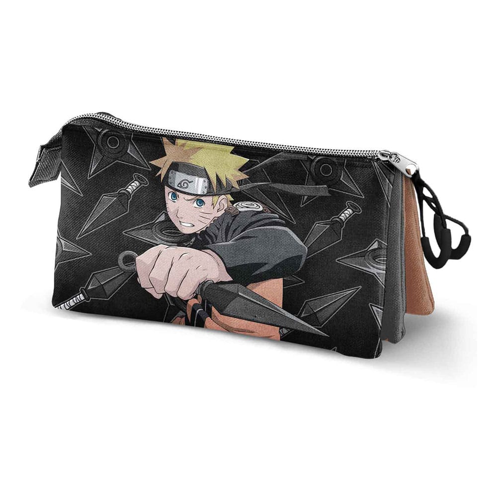 Naruto Shippuden Triple Pencil case Weapons - MangaShop.ro