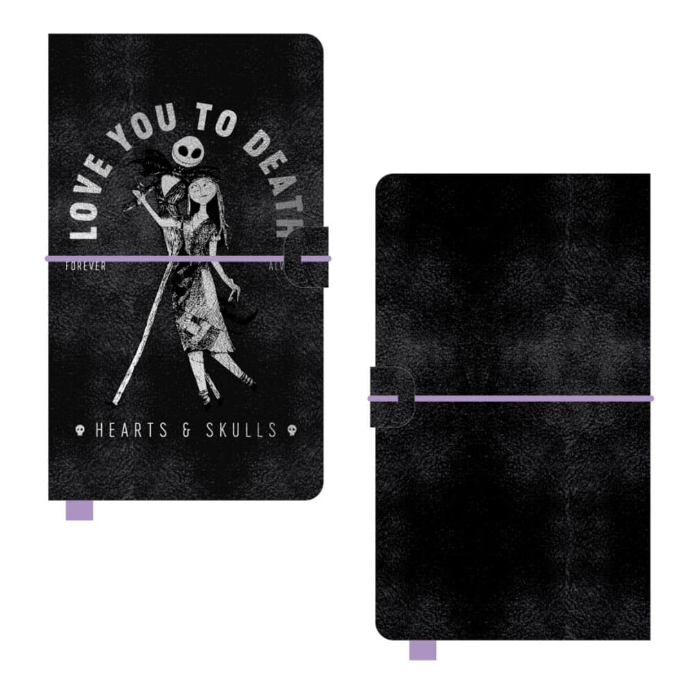 Nightmare before Christmas Premium Notebook A5 Sally & Jack - MangaShop.ro