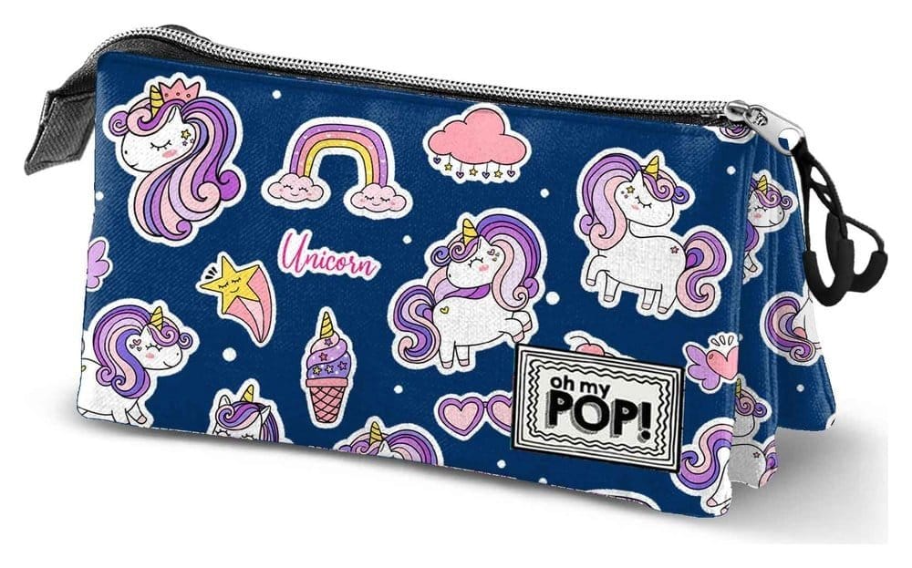 Oh My Pop! Triple Pencil case Magical Multicolour - MangaShop.ro