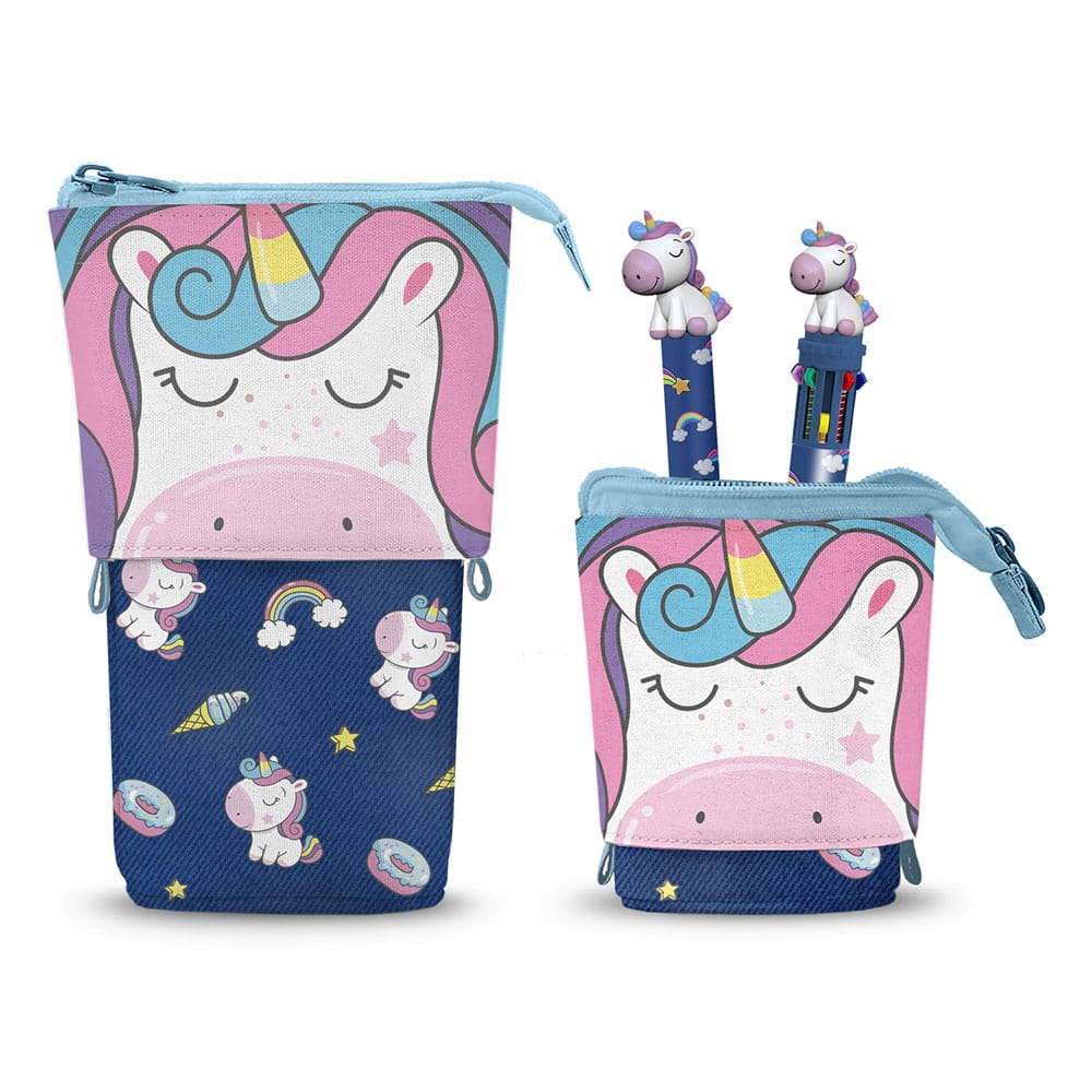 Oh My Pop! Pop Up Pencil with Multicoloured ball pen & Erasable Gel Pen Sweety - MangaShop.ro
