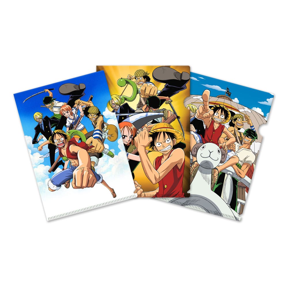 One Piece Clearfile 3-Set Classic Adventures - MangaShop.ro