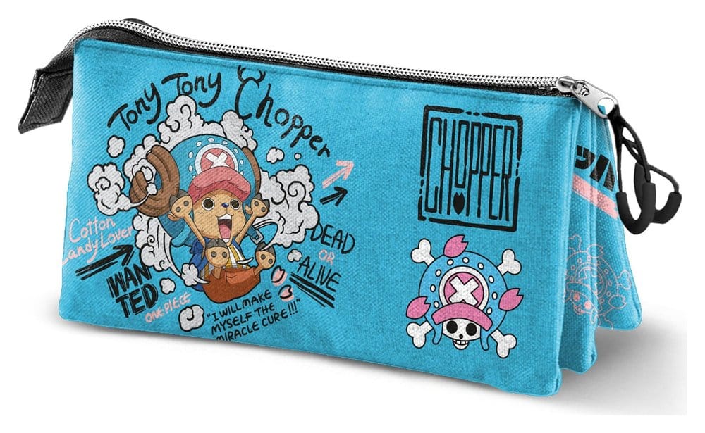 One Piece Triple Pencil Case Chopper - MangaShop.ro
